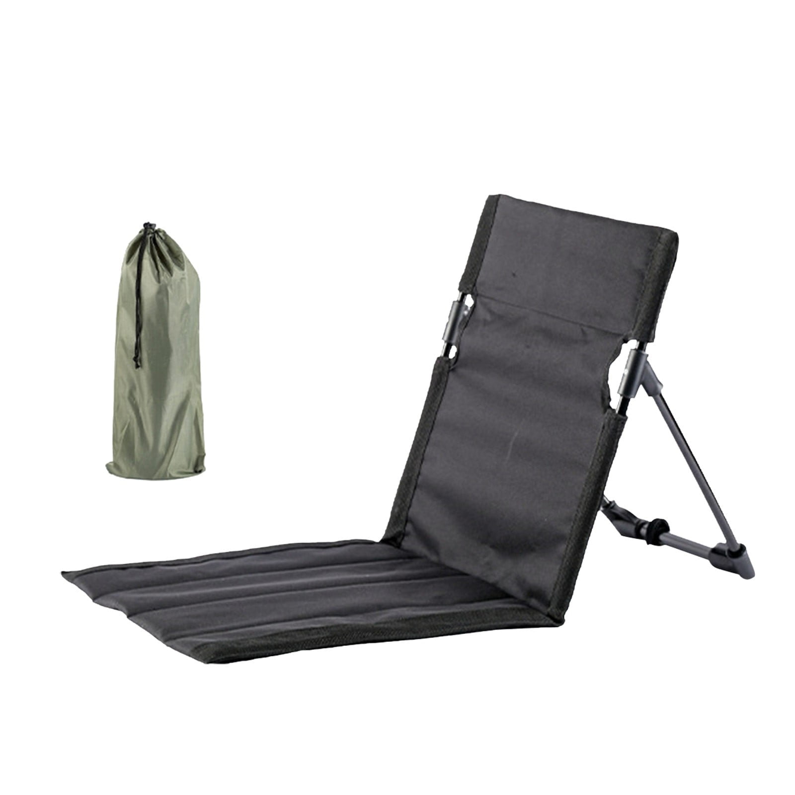 Ruimatai Portable Folding Beach Lounge Chair Legless, Chair Camping ...