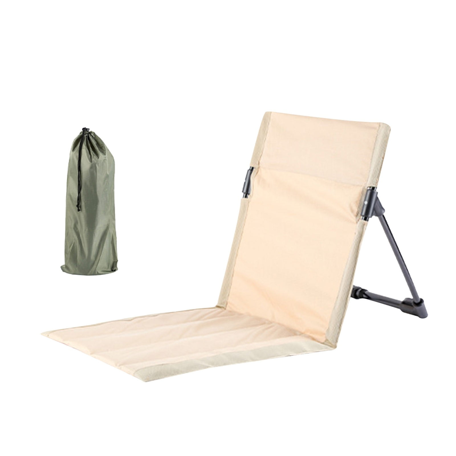 Ruimatai Portable Folding Beach Lounge Chair Legless, Chair Camping ...