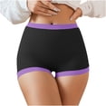 thumbnail image 1 of Ruimatai Women's Active Nylon Solid Color Sports Briefs Underwear Soft Breathable Comfortable Everyday Wear, 1 of 9