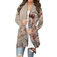 thumbnail image 1 of Ruimatai Women's Casual Long Sleeve Cardigan Gradient Printed Blouse Soft Comfortable Stylish Loose Fit Top Jacket For Spring Winter, 1 of 6