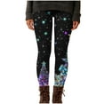 thumbnail image 1 of Ruimatai Women's Christmas Printed High Waist Yoga Pants Tummy Control Workout Running Athletic Leggings with Pockets Comfortable Stretch, 1 of 5