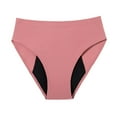 thumbnail image 1 of Ruimatai Women's High Waist Period Bikini Bottoms Swimwear Leakproof Menstrual Briefs Comfortable Solid Color Bathing Suit Panties, 1 of 5