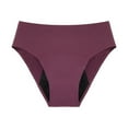 thumbnail image 1 of Ruimatai Women's High Waist Period Bikini Bottoms Swimwear Leakproof Menstrual Briefs Comfortable Solid Color Bathing Suit Panties, 1 of 5