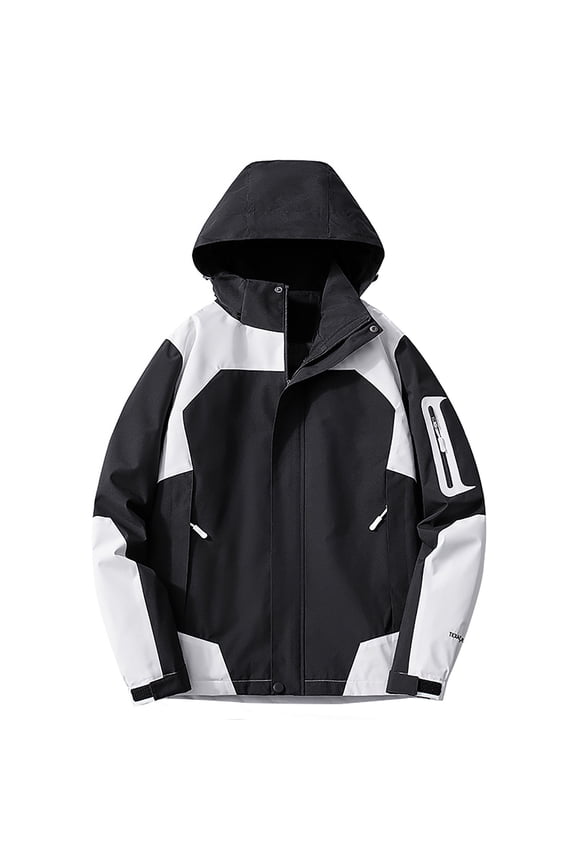 Women's Lightweight Waterproof Windproof Jacket Casual Long Sleeve Coat Spring Fall Fashion Outerwear Polyester Comfortable