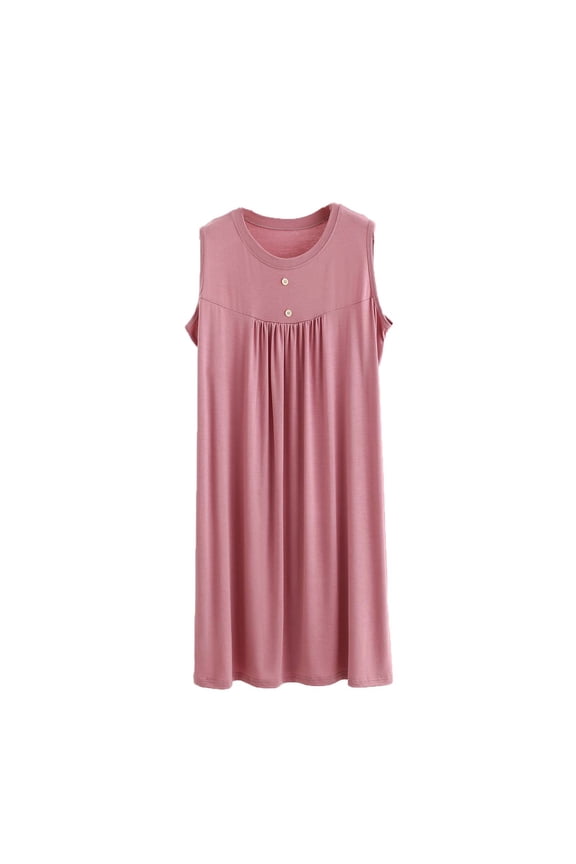 Women's Nightgown Elegant Lace Trimmed Belted Robe Soft Modal Sleepwear Home Wear