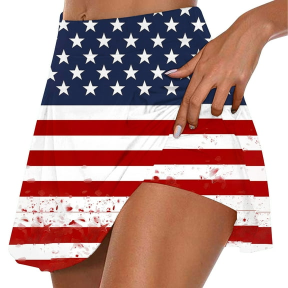 Ruimatai Women's Pleated Tennis Skirt Stretchy Athletic Yoga Skort Shorts with Pockets for Running Workout Gym