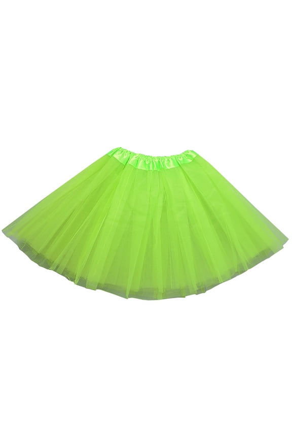 Women's Pleated Tulle Skirt Ballet Dance Skirt with Lining, Elegant Party Tutu Skirt for Casual Daily Photo Shoot Gifts