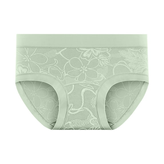 Ruimatai Women's Seamless Underwear Tummy Control Butt Lifting Comfortable Breathable Soft Solid Color Panties