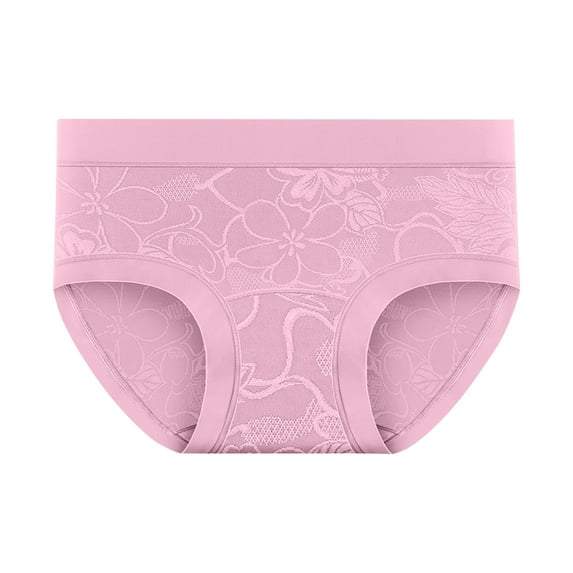 Ruimatai Women's Seamless Underwear Tummy Control Butt Lifting Comfortable Breathable Soft Solid Color Panties