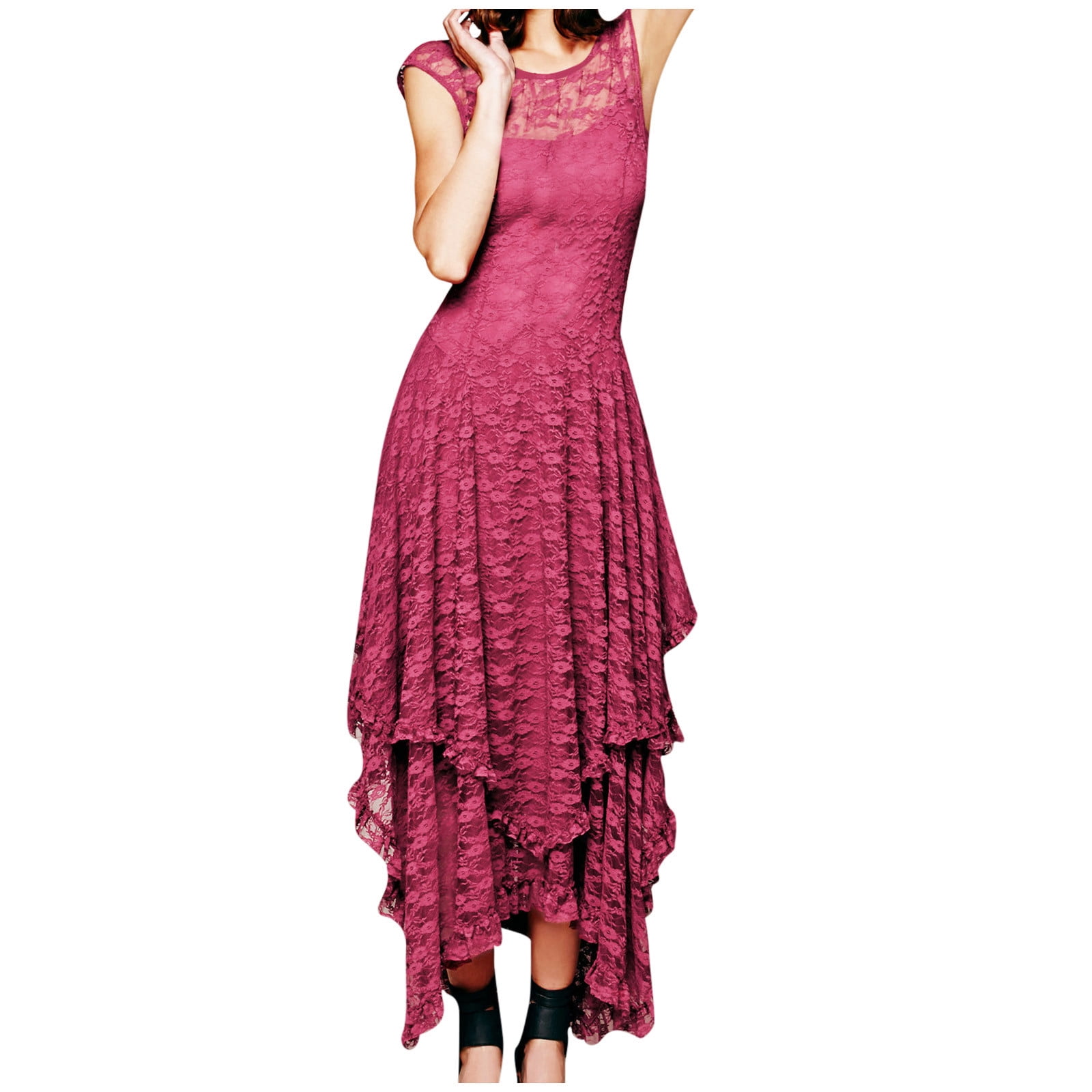bell sleeve dress lace Bebe Women's Lace Bell Sleeve Cutout Dress, Size XXS in Black main image 0