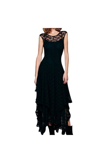 Black Hippie Dress
