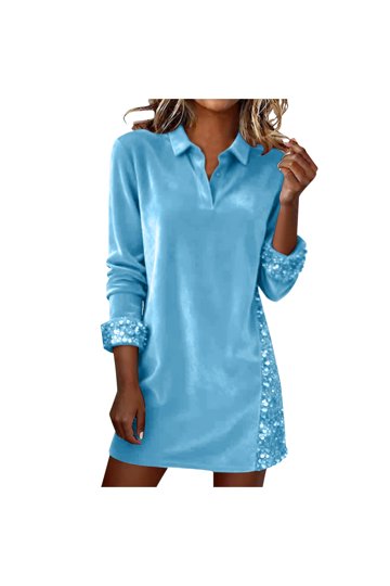 Shop Blue Velvet Dresses for Women