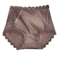 thumbnail image 1 of Ruimatai Women's Summer High Waist Underwear Lace Mid-Rise Comfortable Soft Breathable Hipster Panties Solid Color, 1 of 5