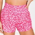 thumbnail image 1 of Ruimatai Women's Summer Leopard Beach Shorts Trendy Pink Short PantsWomen's Fashion Casual Spring And Summer Floral Printing Loose Shorts, 1 of 9