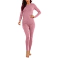 thumbnail image 1 of Ruimatai Women's Thermal Underwear Set Winter Fleece Long Johns Pajamas Ultra Warm Soft Thermal Underwear Set for Cold Weather, 1 of 9