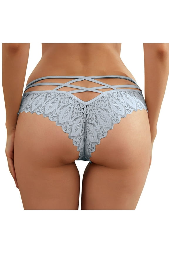 Women's Underwear Plus Size Women Lingerie G-string Lace Briefs Underwear Panties T String Thongs Knick