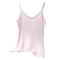 thumbnail image 1 of Ruimatai Women's V-Neck Camisole Cotton Linen Sleeveless Pajama Top Soft Comfortable Casual Home Wear Outerwear Base Underwear Fashion Solid Color, 1 of 6