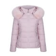 thumbnail image 1 of Ruimatai Women's Warm Winter Jackets Snow Coat with Hood Plus SizeWomen's Winter Cotton Jacket With Hood, Waist, And Plush To Overcome Outer Coat, 1 of 2