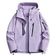 thumbnail image 1 of Ruimatai Women's Waterproof Windproof Jacket Spring Fall Thin Workwear Coat Casual Long Sleeve Outdoor Lightweight Comfortable Polyester, 1 of 3