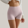 thumbnail image 1 of Ruimatai Women's Yoga Shorts High Waisted Workout Shorts Solid Color Tight Fitness Running Athletic Underwear Comfortable Stretchy Breathable, 1 of 4