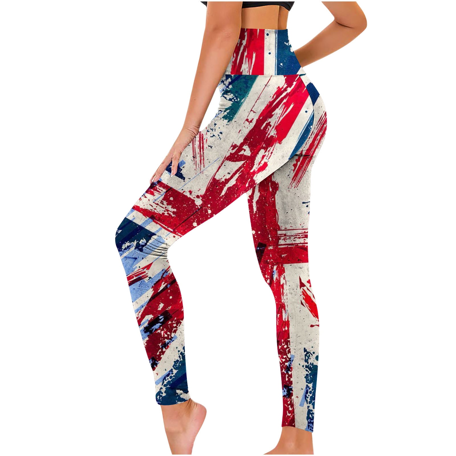 Ruimatai Yoga Pants for Women Womens Yoga Pants Tall Casual Printed