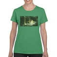 thumbnail image 1 of Ruined Temple T-Shirt Women -Anthony Chirstou Designs, Female Medium, 1 of 4