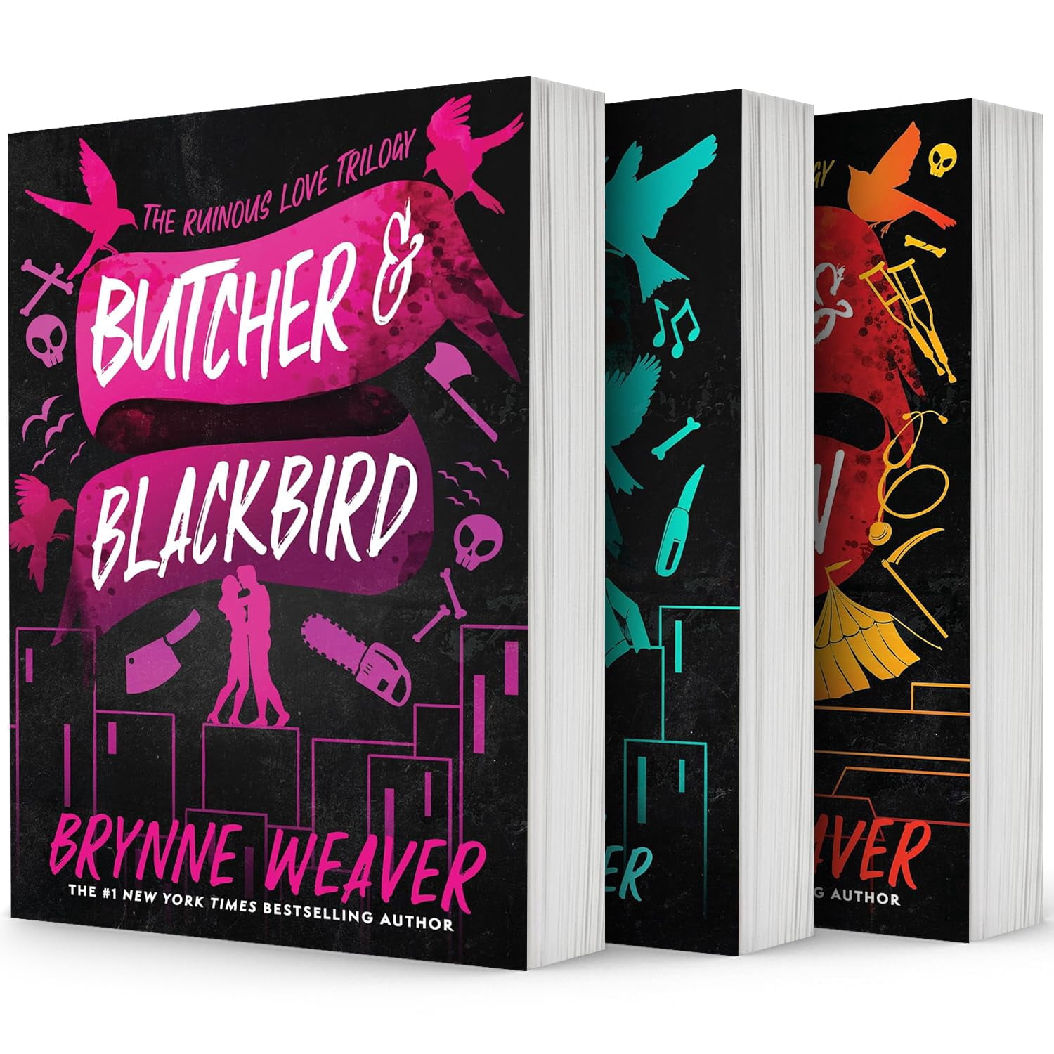 Ruinous Love Trilogy by Brynne Weaver: 3 Books - Fiction - Paperback
