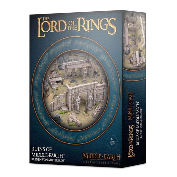 Ruins Of Middle-Earth Lord Of The Rings Middle-Earth