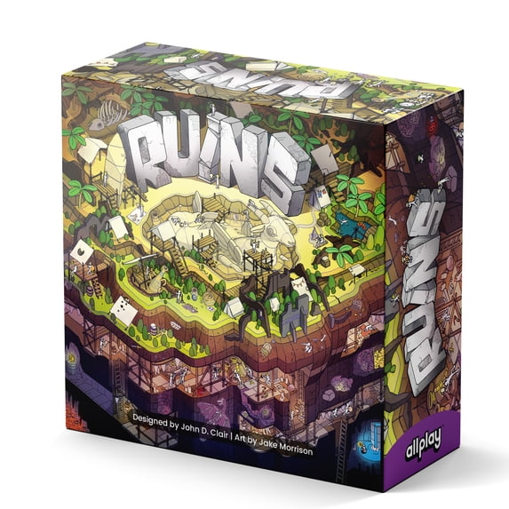 Ruins Strategy Card Game for Ages 13+, from Asmodee