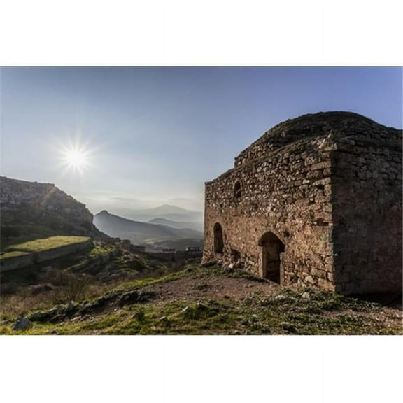 Ruins of A Stone Building - Corinth Greece Poster Print by Reynold Mainse, 19 x 12