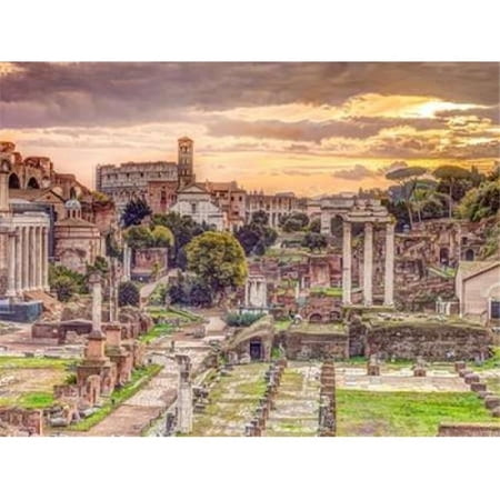 Ruins of The Roman Forum Rome Italy Poster Print by Assaf Frank, 18 x 24 - Large