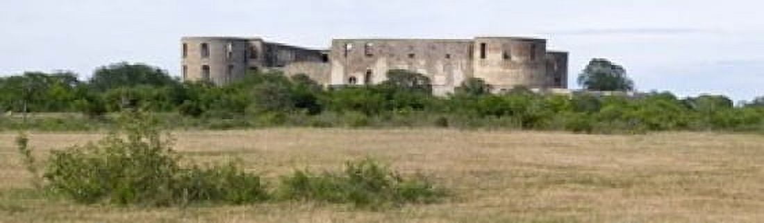 Ruins of a castle Borgholm Castle Borgholm Oland Sweden Canvas Art - Panoramic Images (15 x 5)