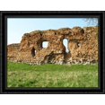 thumbnail image 1 of Ruins of the Castle in Szubin 36x28 Large Black Ornate Wood Framed Canvas Art, 1 of 2