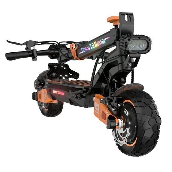 Ruitoo Electric Scooter, 3200W/1600W/1000W Peak Motor, Off Road E Scooter for Adults, 35/34/31/28 Mph Top Speed, 40/50/34/31 Miles Max Range, Folding Scooter with Dual Suspension for Commuting