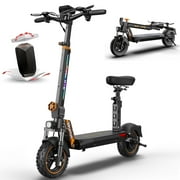 Ruitoo Electric Scooter, 3200W/1600W/1000W Peak Motor, Off Road E Scooter for Adults, 35/34/31/28 Mph Top Speed, 40/50/34/31 Miles Max Range, Folding Scooter with Dual Suspension for Commuting