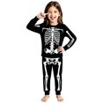 thumbnail image 1 of Ruiwill Halloween Pajamas for Girls Size 2-3 Years Cute Winter Halloween Girls Pajama Set Long Sleeve Tops and Pants Clothes Set, 1 of 4