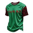 thumbnail image 1 of Ruiwill Halloween Shirts For Boys Size 12-13 Years Boys Halloween Tshirt Short Sleeve Letter Print Funny Fall Kids T-Shirts, 1 of 4