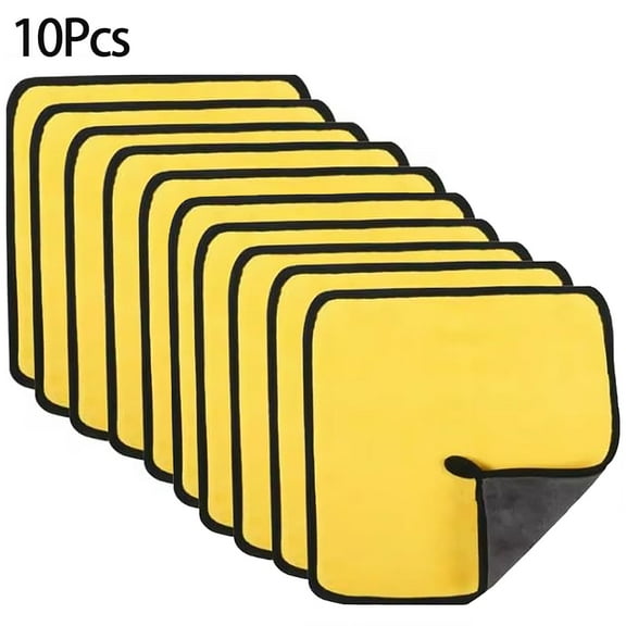 Ruiya 10x Car Wash Microfiber Towel Cleaning Drying Car Care Soft Cloth