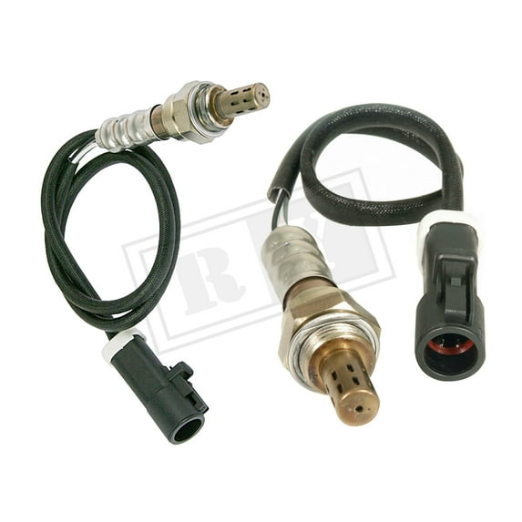 Ruiya 2PC Upstream Downstream O2 Oxygen Sensor For 2002-1996 Ford Escort, 1996-1999 Mercury Tracer