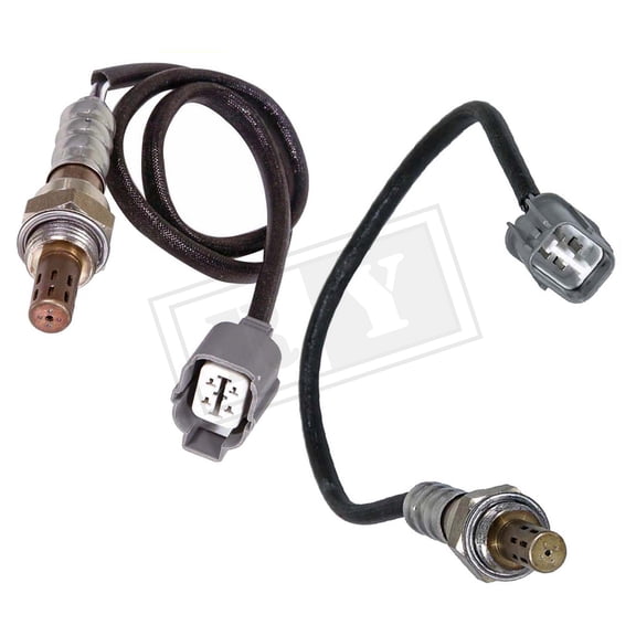 Ruiya 2PCS 234-4123, 234-4092 Upstream & Downstream For 2001-2005 Honda Civic D17A7 Engine 1.7L O2 Oxygen Sensor