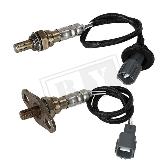 Ruiya 2PCS 234-4205 Upstream + Downstream For 1998-2002 Chevrolet Prizm, Toyota Corolla 1.8L O2 Oxygen Sensor