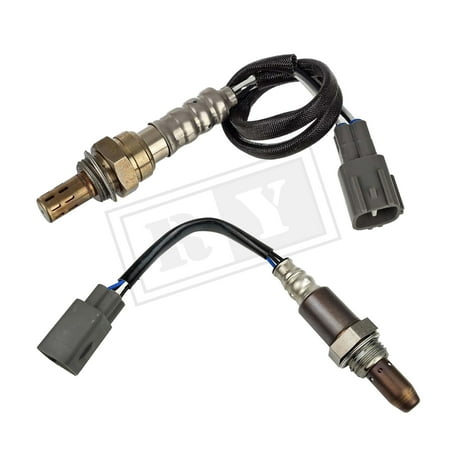 Ruiya 2PCS 234-9026, 234-4624 Upstream & Downstream For 2007-2013 Toyota Sequoia, Tundra 4.6L 5.7L O2 Oxygen Sensor