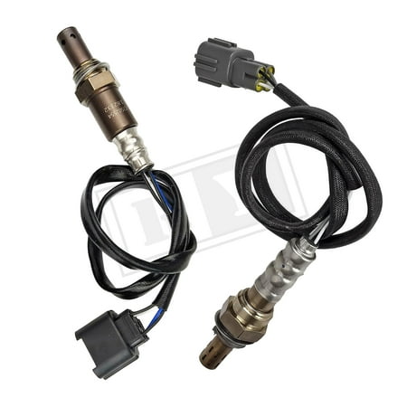Ruiya 2PCS 234-9123 234-4445 Upstream + Downstream For 2006-2010 Subaru Forester, Impreza, 2006 Saab 9-2X 2.5L O2 Oxygen Sensor