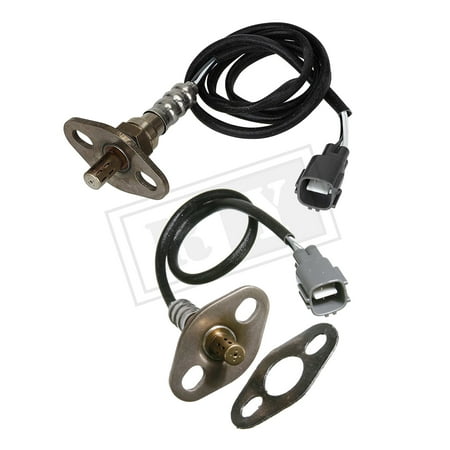 Ruiya 2Pcs 02 Oxygen O2 Sensor Upstream & Downstream For 2000 Toyota Tacoma 2.4L Manual Trans Calif.
