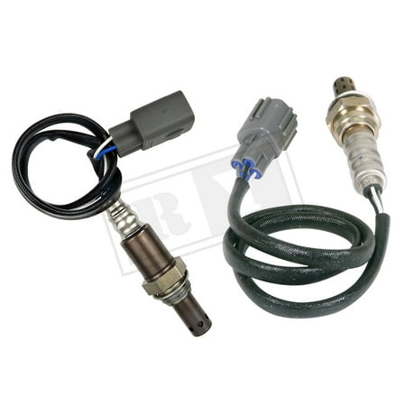 Ruiya 2Pcs O2 Oxygen Sensor Upstream & Downstream For 2014-2006 Toyota Yaris 1.5L