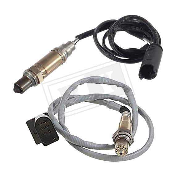 Ruiya 2Pcs Oxygen O2 Sensor For Upstream/Downstream 2006-2003 BMW 325Ci 325I 2.5L M56 Engine