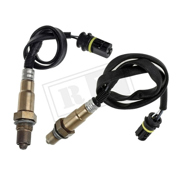 Ruiya 2Pcs Upstream & Downstream O2 02 Oxygen Sensor For 2002 Mercedes-Benz C230 2.3L