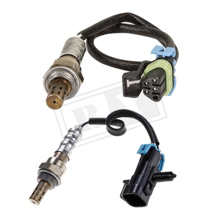 Ruiya 2Pcs Upstream + Downstream O2 Oxygen Sensor For 2007-2010 Saturn Vue Sky Aura, 2008-2014 Chevy Malibu Equinox