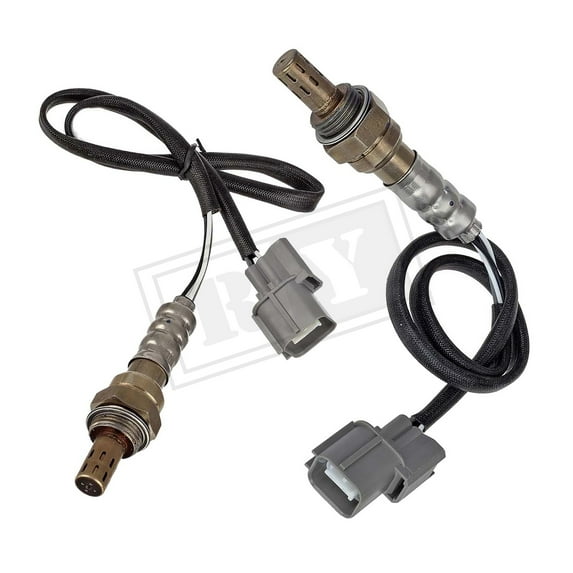 Ruiya 2Pcs Upstream & Downstream Oxygen Sensor For 1996-2000 Honda Civic 1.6L D16Y7 Engine, D16Y5 Engine, Auto CVT Trans