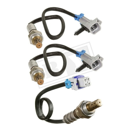 Ruiya 3PCS For 2001-2003 Oldsmobile Aurora O2 Oxygen Sensor
